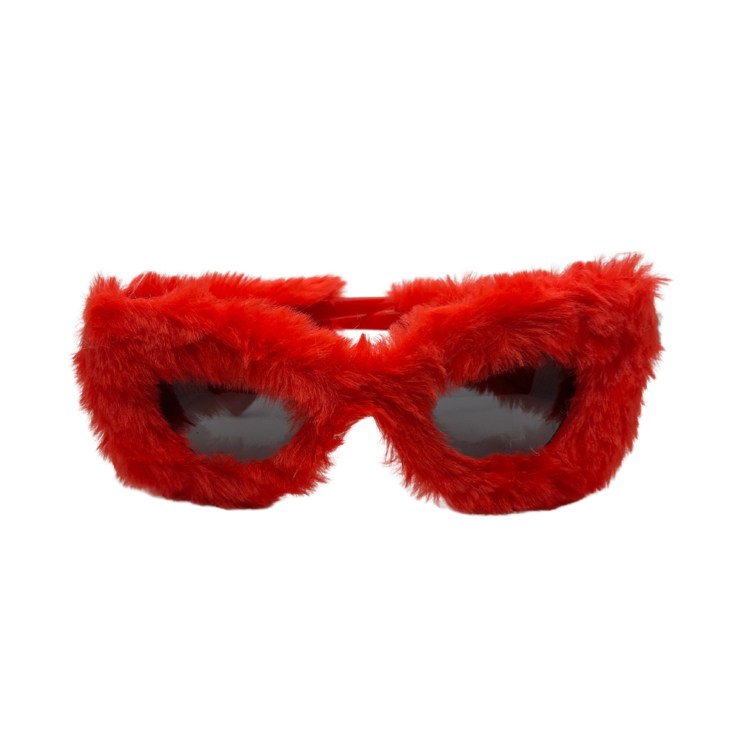 Fuzzy Glasses (Choose Color)